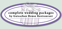 Complete Wedding Packages by Guisachan House Restraunt